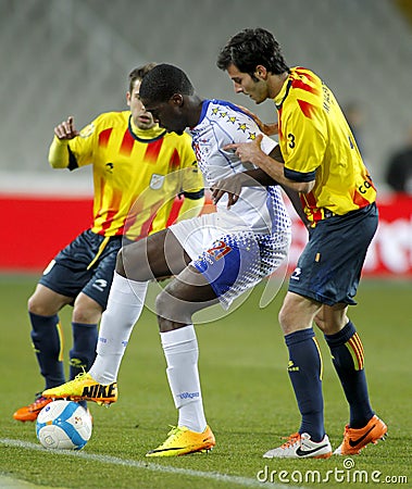 Cape Verdean player Jorge Djaniny Editorial Stock Photo