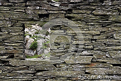 Capel Curig Slate Quarry Stock Photo