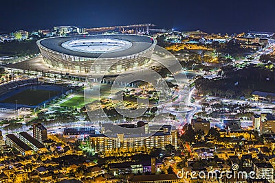 Capetown Stadium South Africa Editorial Stock Photo