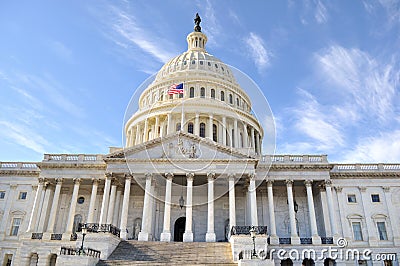 Capital Hill Building Stock Photo