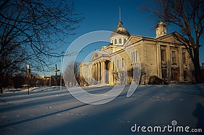 Capitol Building in Kington ON Stock Photo