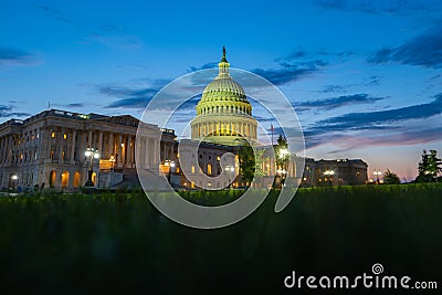 Capitol building. Washington DC. Capitol Building, Supreme Court, Washington monument. Capitols neoclassical Stock Photo