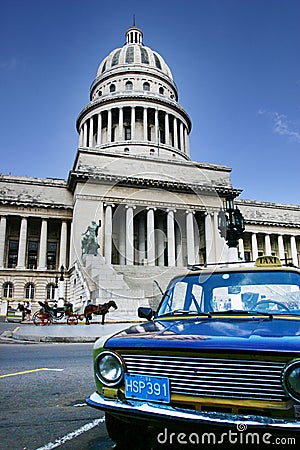 Capitol cuban historical monument Editorial Stock Photo