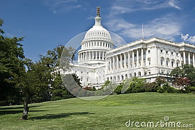 The Capitol Hill Stock Photo