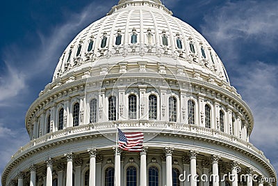 The Capitol Hill Geometries Stock Photo