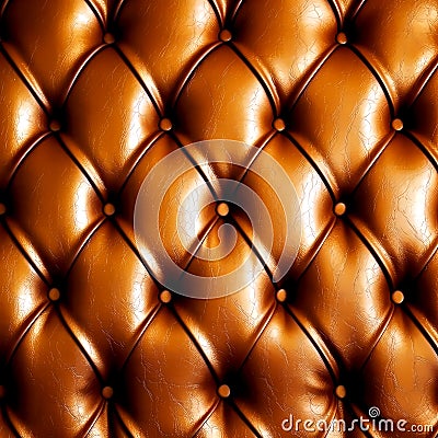 Capitone textile texture. Leatherette. AI Generated Stock Photo