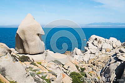 Capo Testa Stock Photo