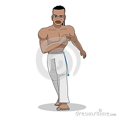 Capoeira Vector Illustration