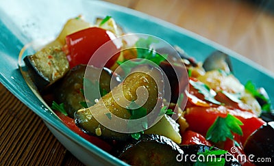 Caponata Agrodolce Stock Photo