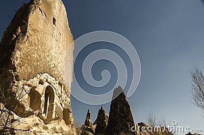 Cappadocia half house Stock Photo