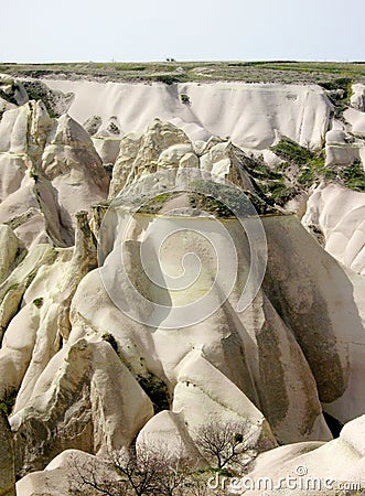 Cappadocia rock formation in Turkey Stock Photo