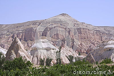 Cappadocia rock landscapes Stock Photo