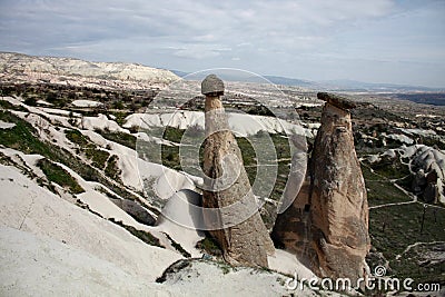 Cappadocia in Turkey. Stock Photo