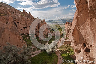 Cappadocia, zelve valley Stock Photo