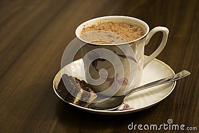 Cappuccino Stock Photo