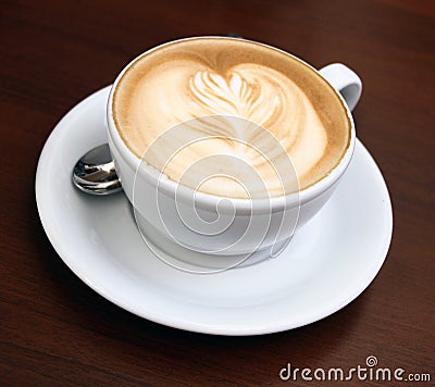 Cappuccino Stock Photo