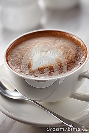 Cappuccino Stock Photo