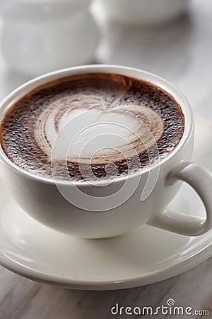 Cappuccino Stock Photo