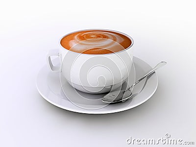 Cappuccino Stock Photo