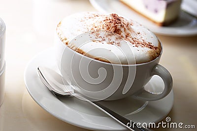 Cappuccino Stock Photo