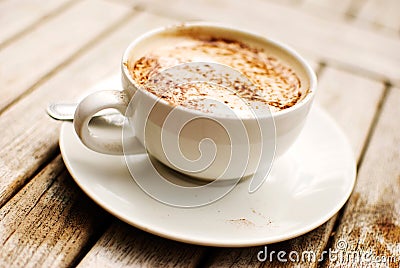 Cappuccino Stock Photo