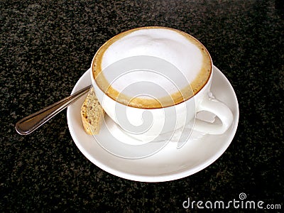 Cappuccino Stock Photo