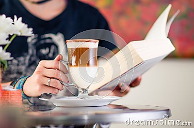 Cappuccino time Stock Photo