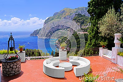 Capri view Stock Photo