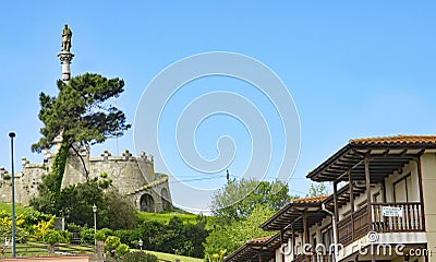 Capricho sculpture by Antonio Gaudi, Comillas Stock Photo