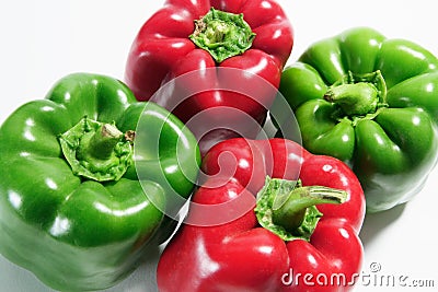 Capsicums Stock Photo