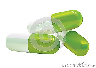 Capsules Vector Illustration