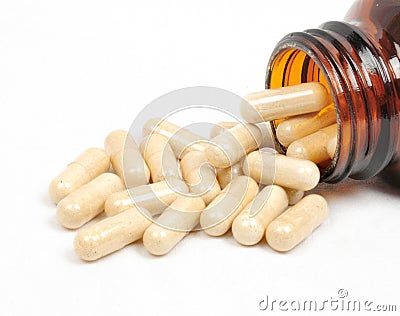 Capsules Stock Photo