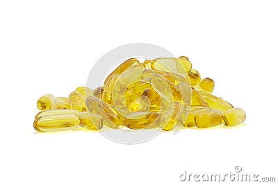 Fish Oil Stock Photo