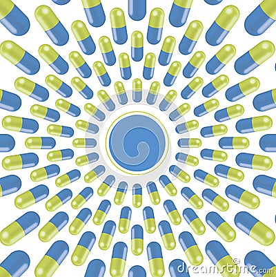 Capsules/Pills Stock Photo