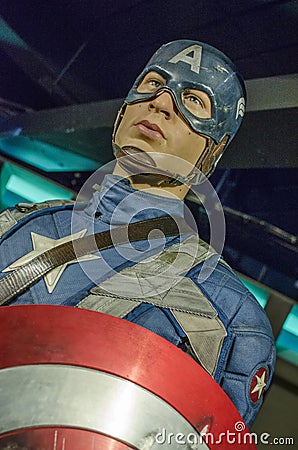 Captain america Editorial Stock Photo