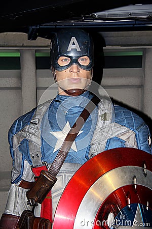 Captain America Editorial Stock Photo