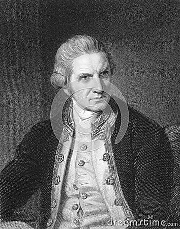 Captain Cook Editorial Stock Photo