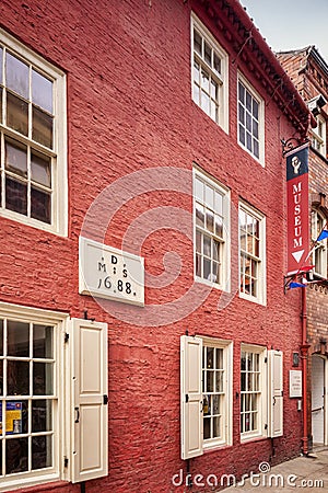 Captain Cook Memorial Mueseum Whitby Editorial Stock Photo