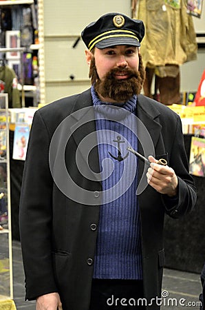 Captain Haddock Editorial Stock Photo