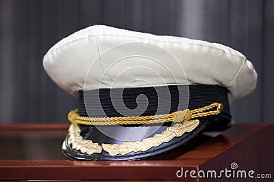 Captain hat Stock Photo