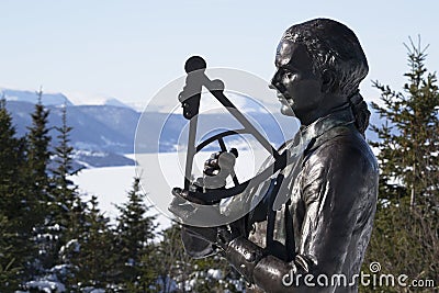 Captain James Cook National Historic Site Corner Brook Newfoundland Stock Photo