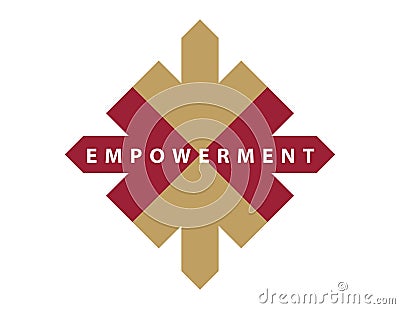 Caption / Logo-Empowerment-2 Stock Photo