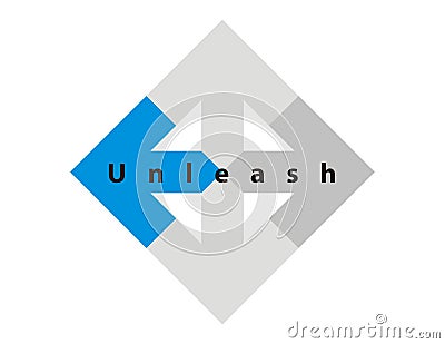 Caption / Logo-Unleash Stock Photo