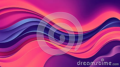 Captivating Abstract Animated Forms A Dynamic Design Concept for Modern Visuals Stock Photo