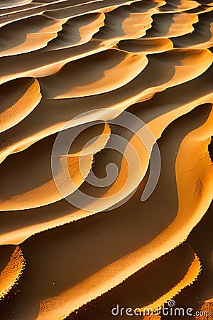 An image where time is visualized as flowing sand with each grain representing a moment generated by ai Stock Photo