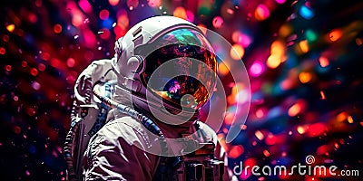 capture the awe-inspiring spirit of astronauts and space scientists exploring the cosmos. Stock Photo