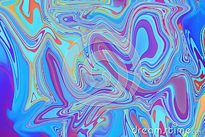 capturing the essence of creativity with ink abstract arty patterns, colorful paint, and liquid concept texture in a stock Stock Photo