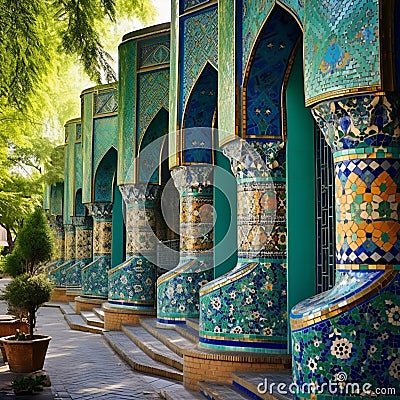 Capturing the Essence of Tashkent, Uzbekistan: Ancient Charm and Modern Marvels Stock Photo