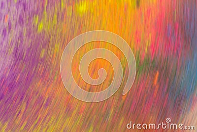 Capturing fast-moving color images using a long exposure Stock Photo