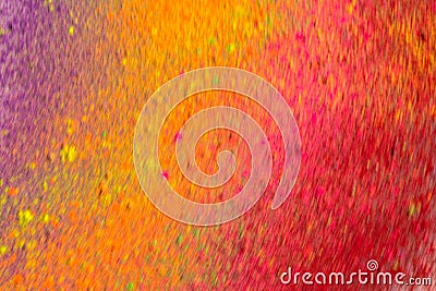 Capturing fast-moving color images using a long exposure Stock Photo